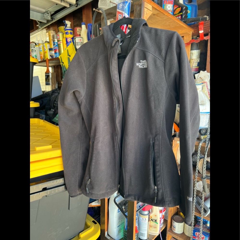 North face hooded jacket sz xl